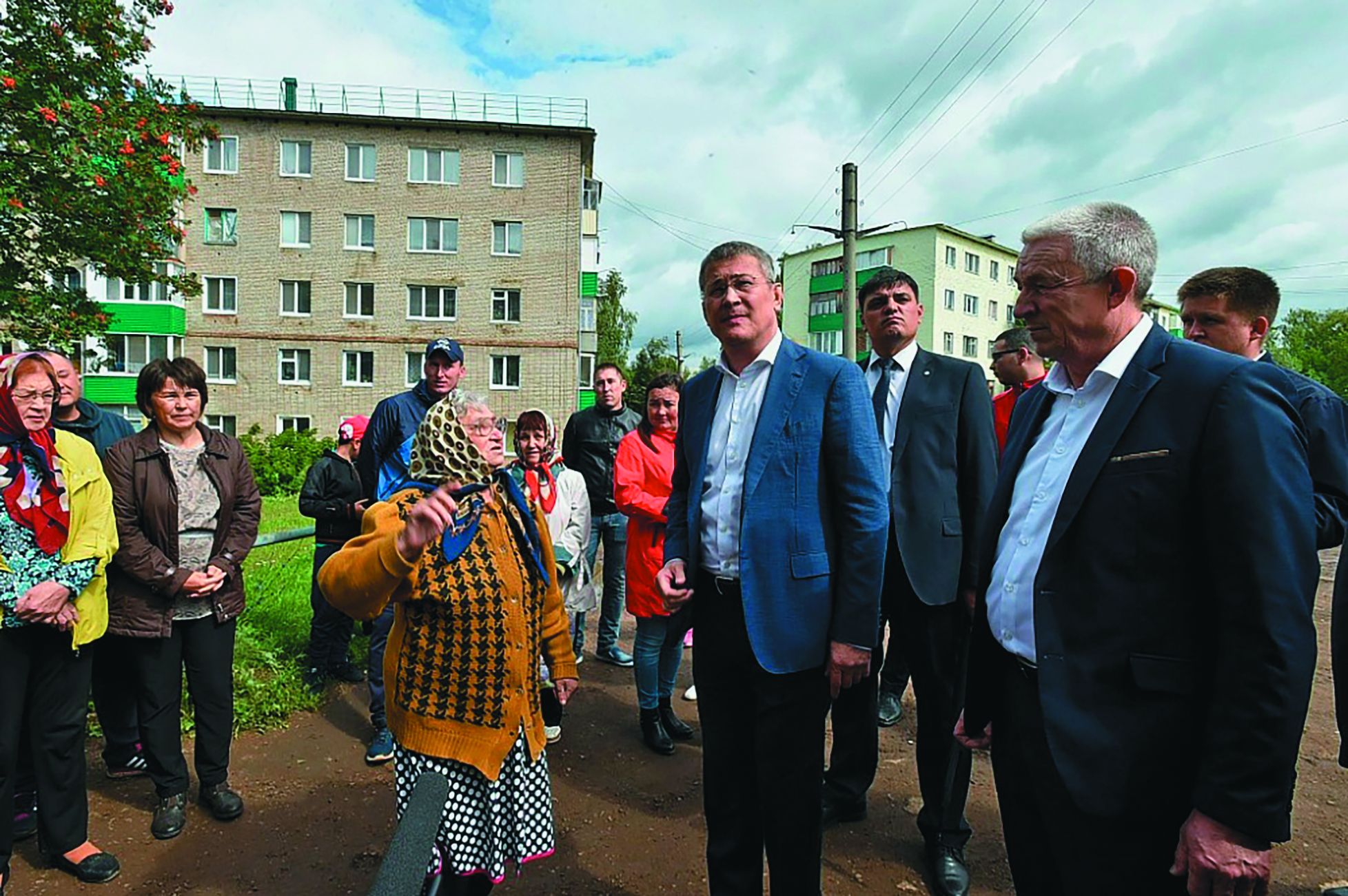 Встреча Р. Ф. Хабирова с жителями г. Дюртюли. 2019