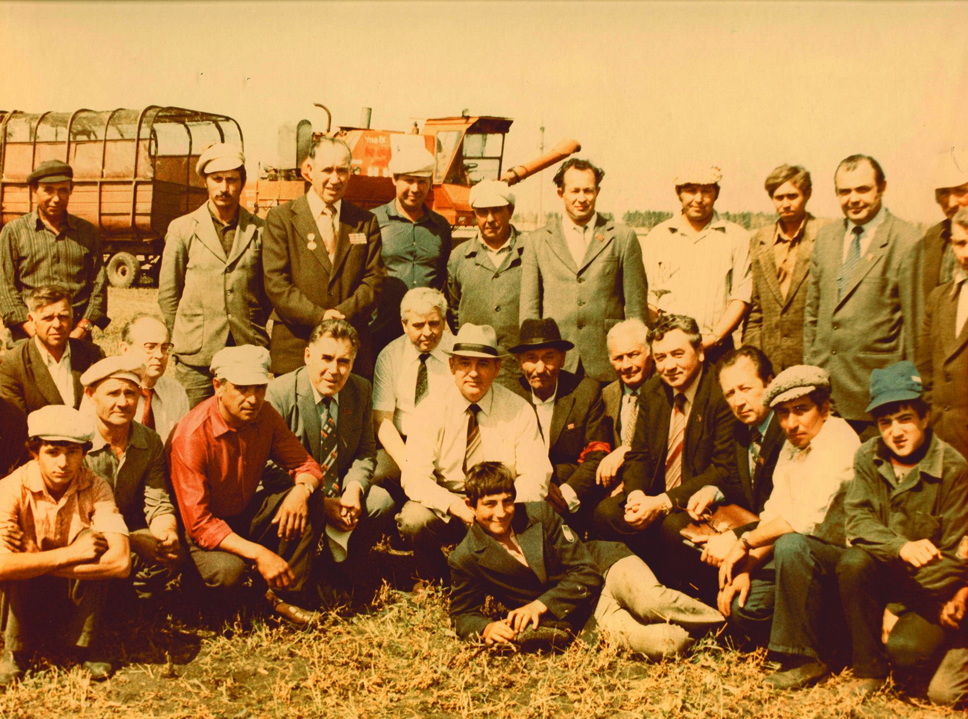 Рабочий визит М. С. Горбачёва в Дюртюлинский район. 1983